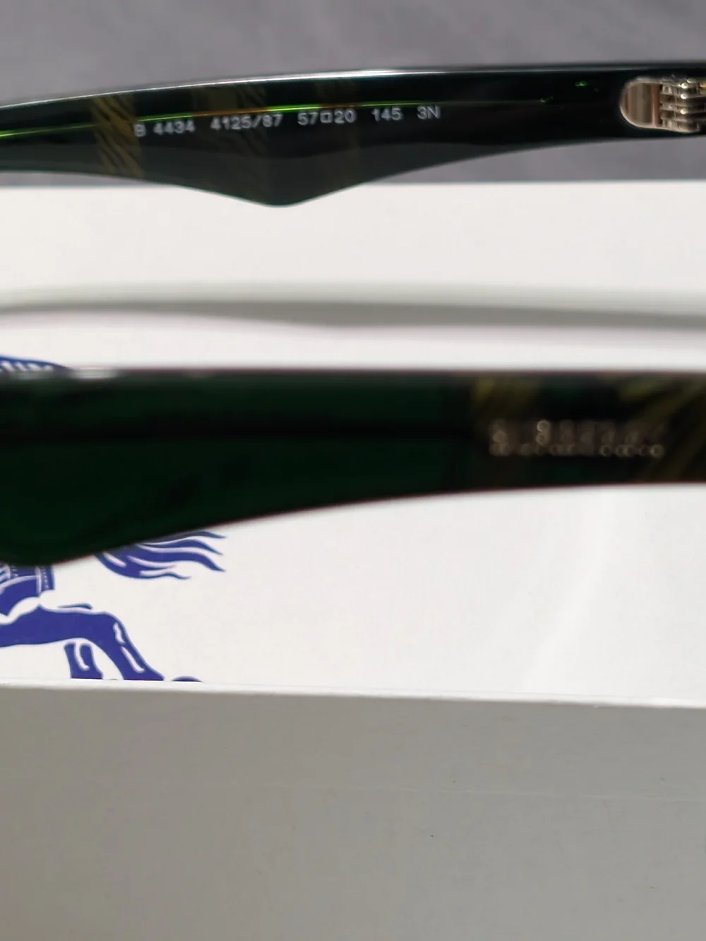 Burberry Tortoiseshell Sunglasses with Dark Lenses